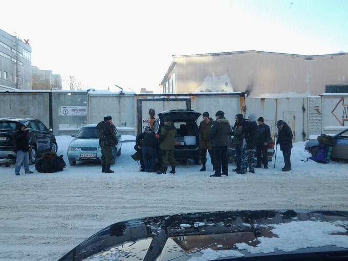Уральские казаки выходят в дозор: из Екатеринбурга в помощь новороссийским ополченцам уехало 30 добровольцев 680