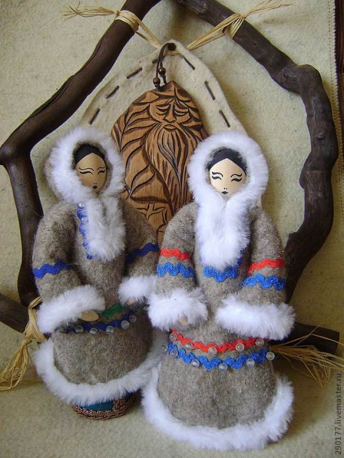 Куклы народов севера ханты и манси