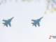 В Екатеринбурге военный самолет столкнулся с фонарями