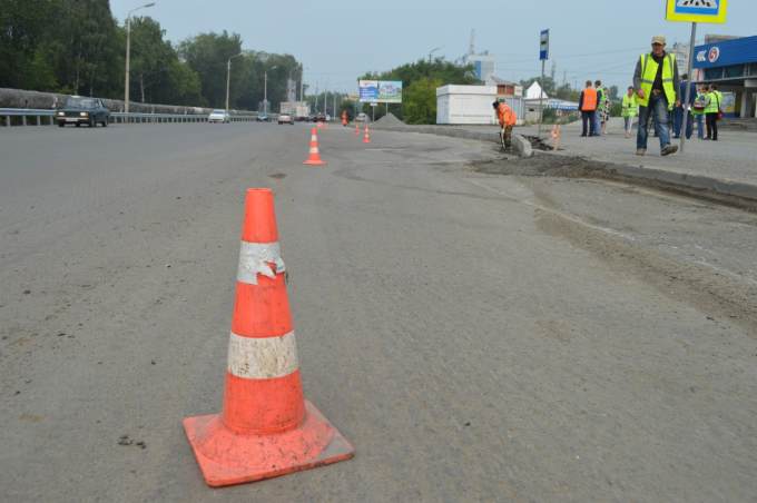 ремонт дорог в Кургане