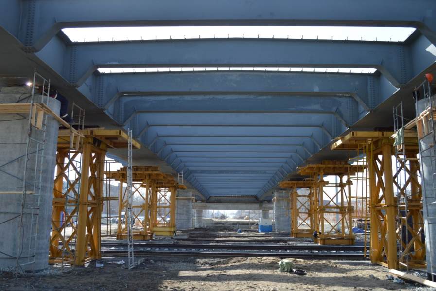 строительство моста ЖБИ в Кургане
