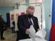 Борис Хохряков проголосовал на выборах в школе Нижневартовска