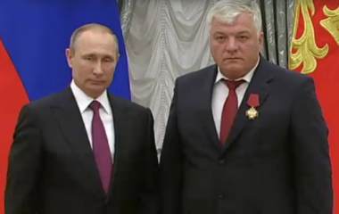 Владимир Путин и Владимир Рощупкин