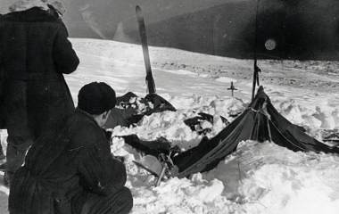 Палатка группы Дятлова, 1959 год