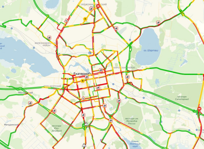 Карта компрессорного района екатеринбург