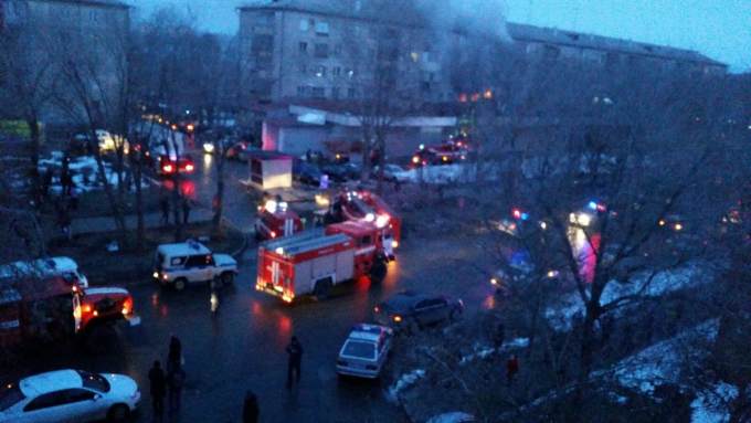 взрыв в жилом доме в Магнитогорске