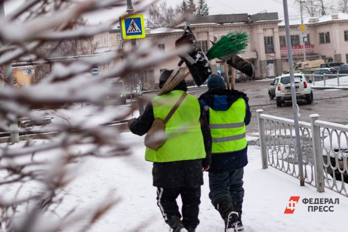 В Екатеринбурге прошел первый снегопад