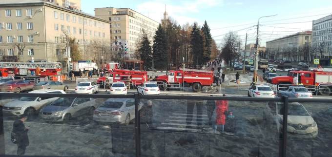 Взрыв в горбольнице Челябинска