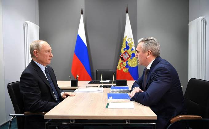 Встреча Путина с Моором