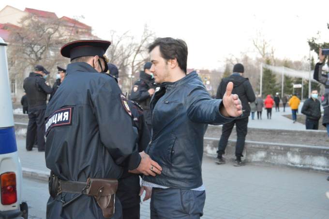 акция Навального в Кургане