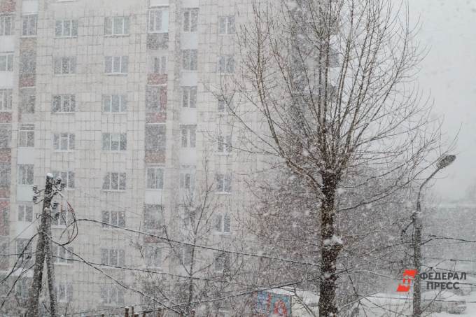 В Белоярском районе Югры выпал первый снег