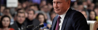 Работу Путина на посту президента одобряют почти 80% жителей РФ