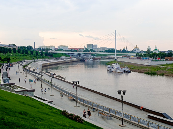 В Тюмени в аренду сдают несколько участков набережной