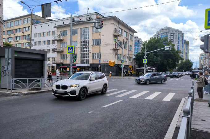 В Кургане открыли новую дорогу