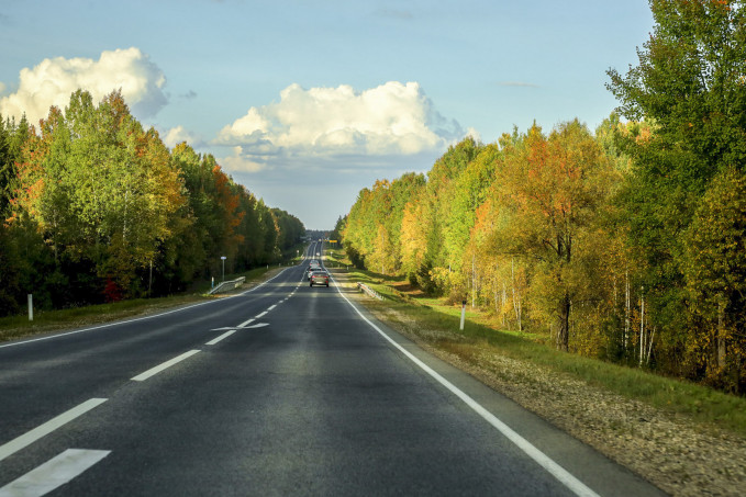 На двух участках федеральной трассы Тюмень – Омск ограничили движение