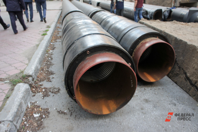 В микрорайоне «Европейский» в Тюмени приостановили строительство теплотрассы