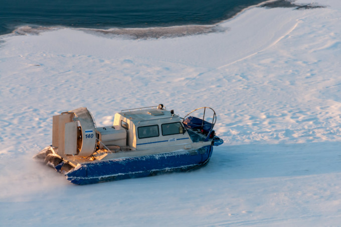 В Тобольске в районе переправы через Иртыш оборудовали пункты обогрева