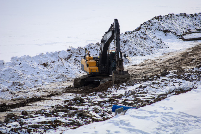 В Тюмени начали строить первые очистные сооружения для дождевой воды