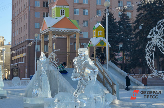 Названа дата открытия Ледового городка на площади Революции в Челябинске