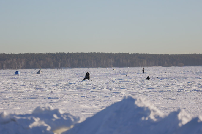 Власти Челябинска назвали опасные для передвижения по льду участки