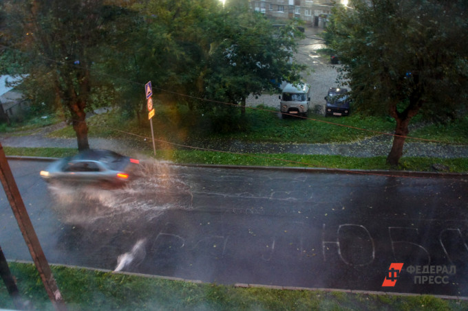 В Шадринске прошли рекордные дожди