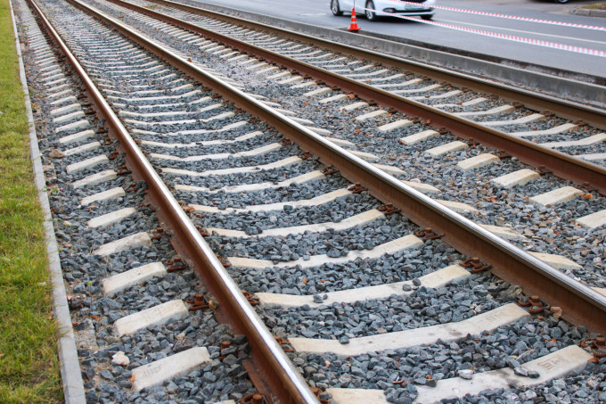 В Челябинске начнут закрывать движение трамваев из-за ремонта рельсов