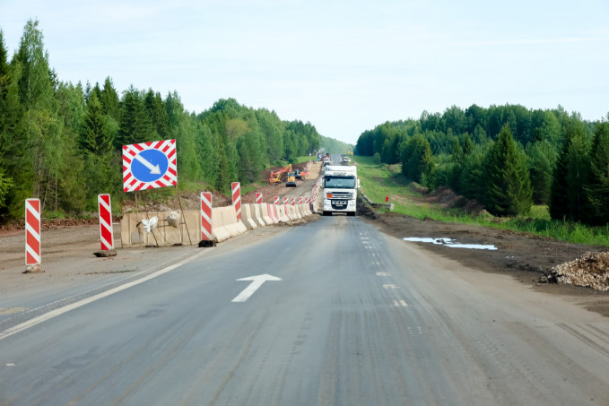 Перекрытие двух участков трассы Екатеринбург – Тюмень продлили до июня