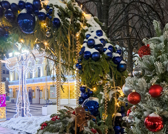 В новогоднюю ночь в Екатеринбурге потеплеет до -8 градусов