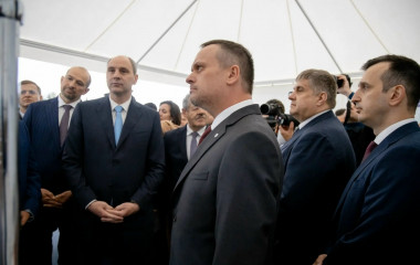 Губернатор Паслер и министр транспорта России Никитин открыли путепровод через ж/д-пути на трассе Екатеринбург – Курган
