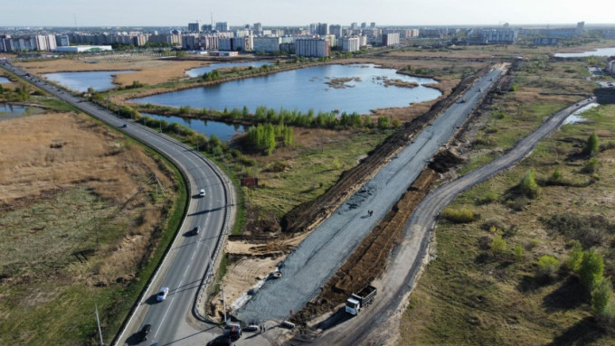 В кургане проблемы со строительством дороги в Заозерном