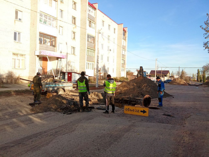 В Катайске по улице Ленина скоро появится вода