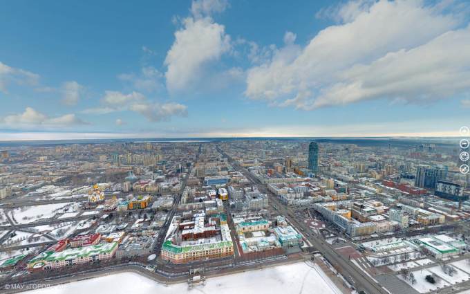 панорама Екатеринбурга